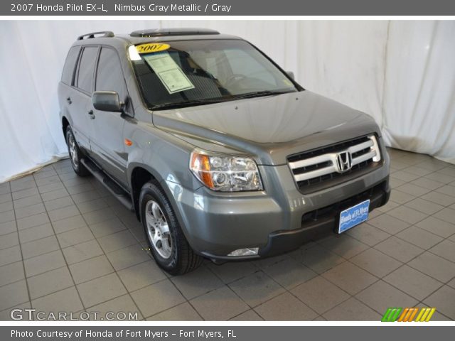 2007 Honda Pilot EX-L in Nimbus Gray Metallic