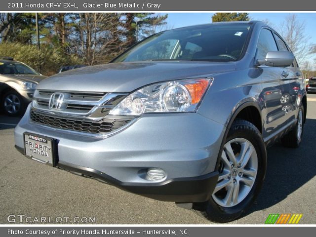 2011 Honda CR-V EX-L in Glacier Blue Metallic