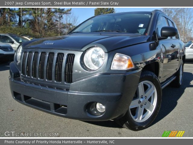2007 Jeep Compass Sport in Steel Blue Metallic