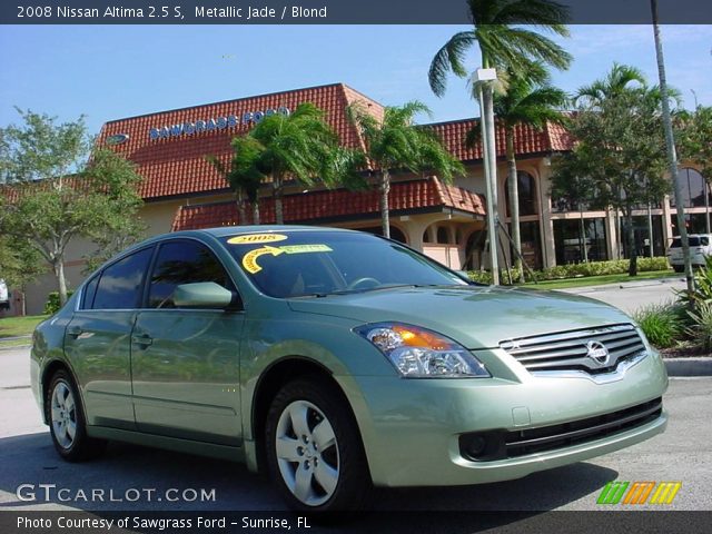 2008 Nissan Altima 2.5 S in Metallic Jade