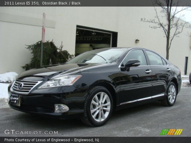 2011 Lexus ES 350 in Obsidian Black