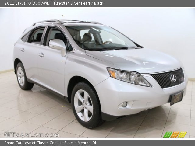 2011 Lexus RX 350 AWD in Tungsten Silver Pearl