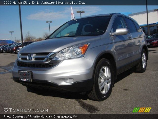 2011 Honda CR-V EX-L in Alabaster Silver Metallic