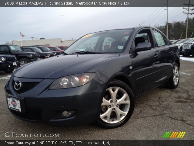 2009 Mazda MAZDA3 i Touring Sedan in Metropolitan Gray Mica