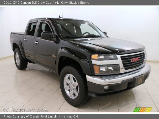 2011 GMC Canyon SLE Crew Cab 4x4 in Onyx Black