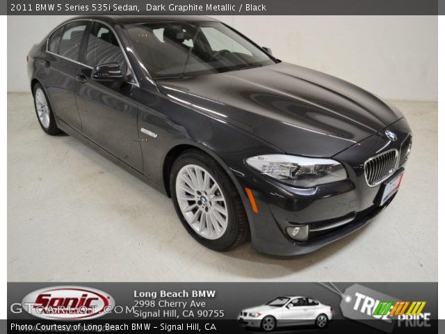 2011 BMW 5 Series 535i Sedan in Dark Graphite Metallic