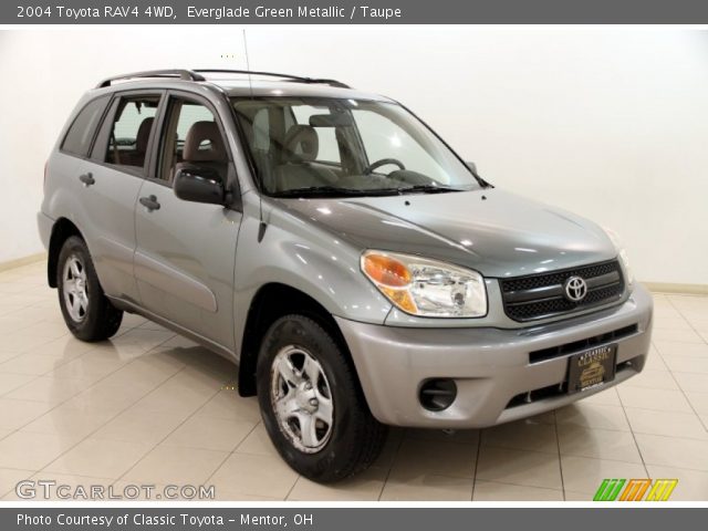 2004 Toyota RAV4 4WD in Everglade Green Metallic