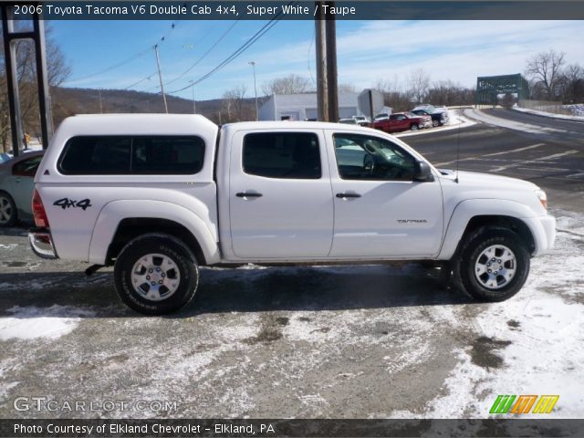 2006 Toyota Tacoma V6 Double Cab 4x4 in Super White