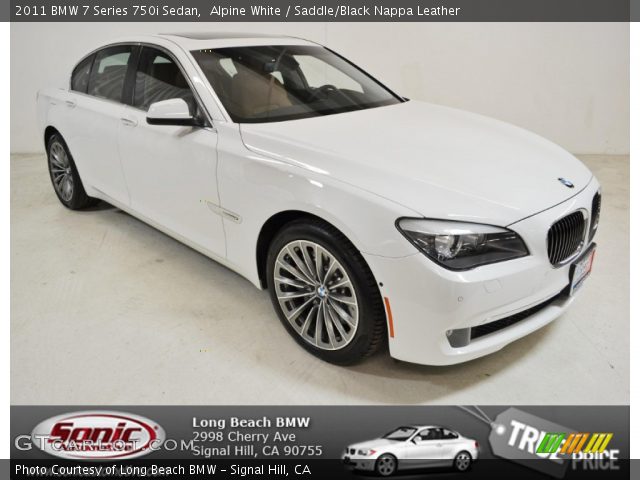 2011 BMW 7 Series 750i Sedan in Alpine White