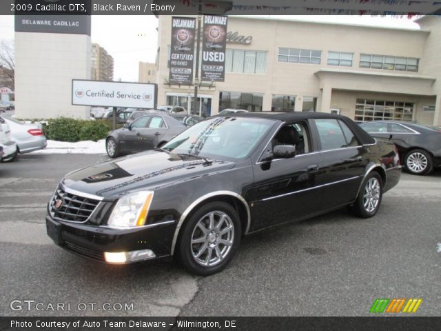 2009 Cadillac DTS  in Black Raven