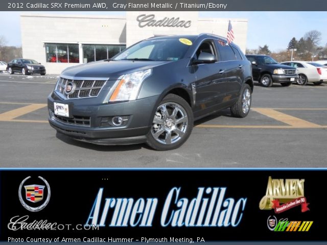 2012 Cadillac SRX Premium AWD in Gray Flannel Metallic