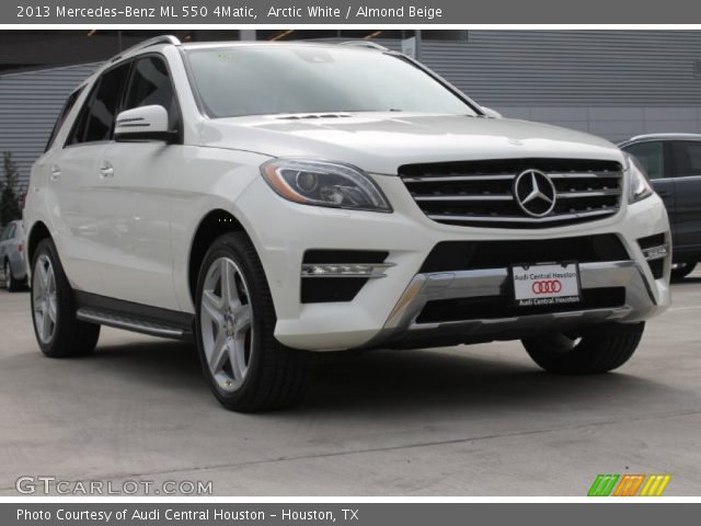 2013 Mercedes-Benz ML 550 4Matic in Arctic White