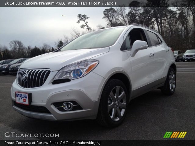 2014 Buick Encore Premium AWD in White Pearl Tricoat