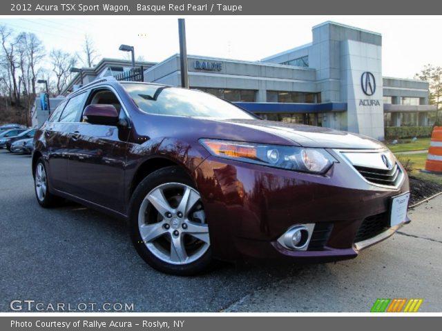 2012 Acura TSX Sport Wagon in Basque Red Pearl