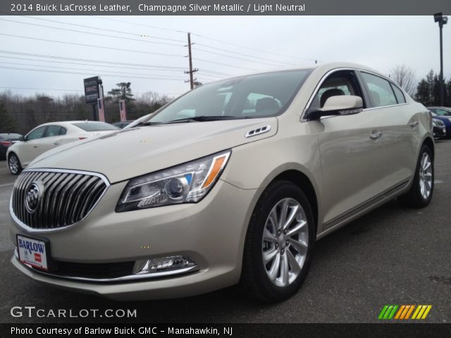 2014 Buick LaCrosse Leather in Champagne Silver Metallic