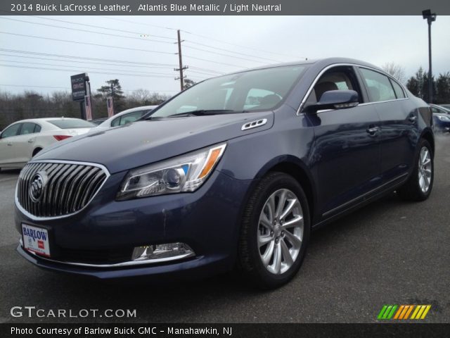 2014 Buick LaCrosse Leather in Atlantis Blue Metallic