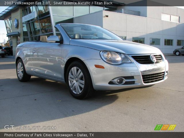 2007 Volkswagen Eos 2.0T in Silver Essence Metallic