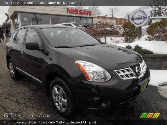 2013 Nissan Rogue S AWD in Super Black