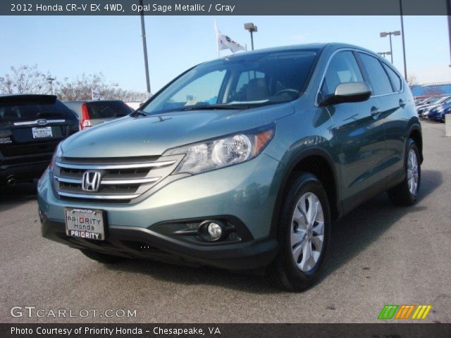 2012 Honda CR-V EX 4WD in Opal Sage Metallic