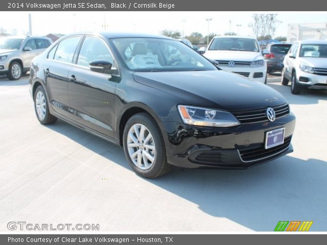 2014 Volkswagen Jetta SE Sedan in Black
