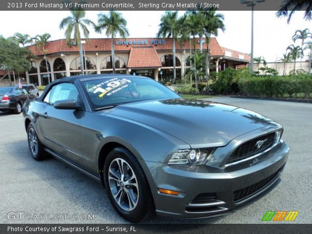 2013 Ford Mustang V6 Premium Convertible in Sterling Gray Metallic