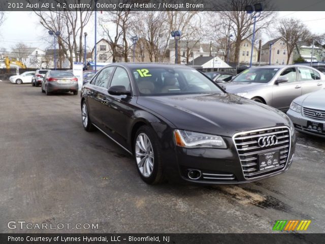 2012 Audi A8 L 4.2 quattro in Oolong Gray Metallic