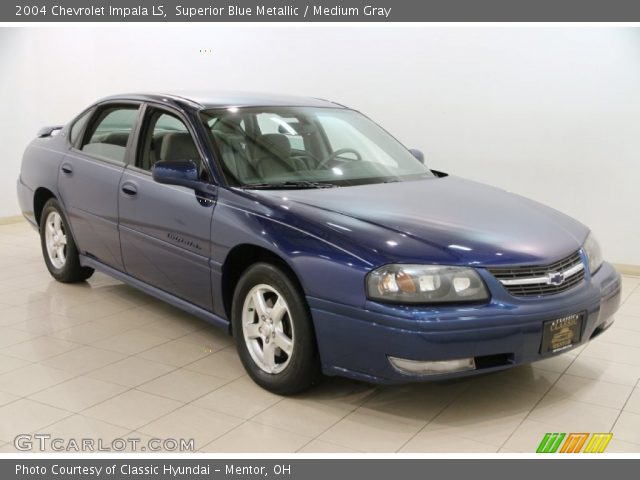 2004 Chevrolet Impala LS in Superior Blue Metallic