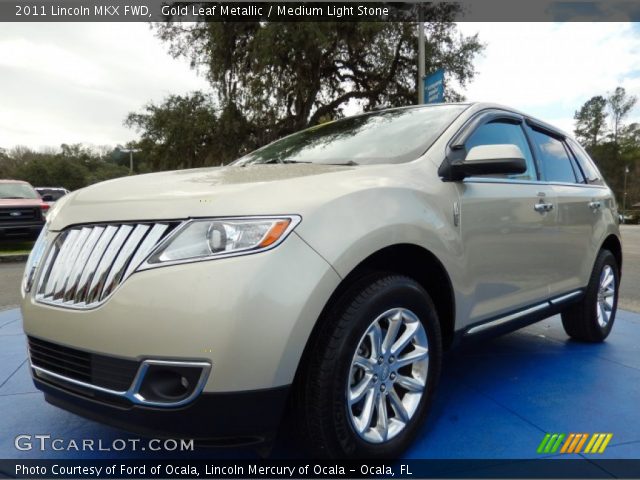 2011 Lincoln MKX FWD in Gold Leaf Metallic