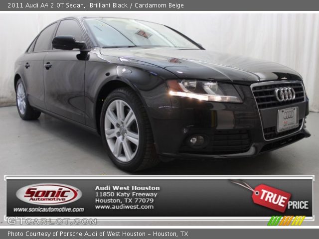 2011 Audi A4 2.0T Sedan in Brilliant Black