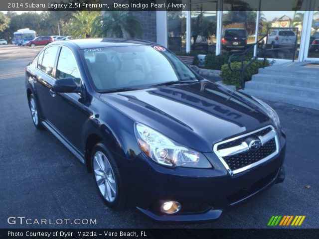 2014 Subaru Legacy 2.5i Premium in Deep Indigo Pearl