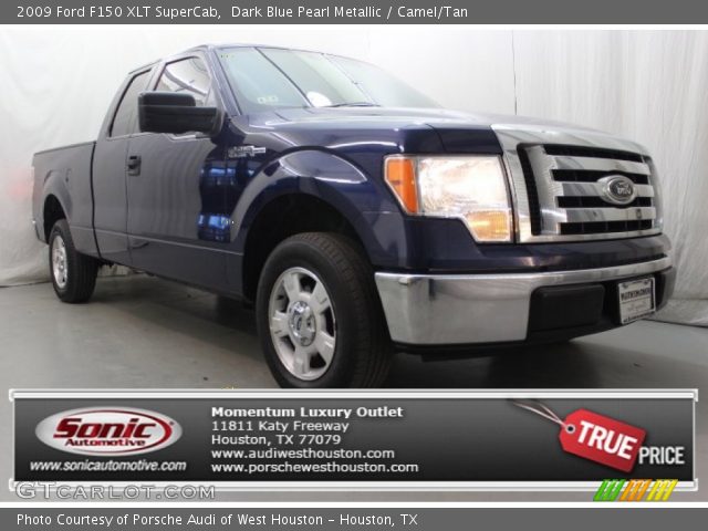 2009 Ford F150 XLT SuperCab in Dark Blue Pearl Metallic