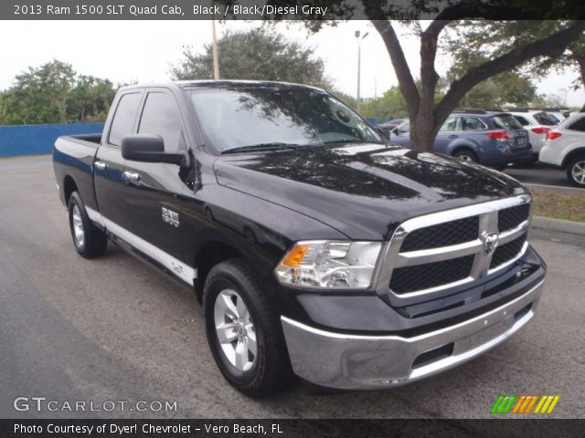 2013 Ram 1500 SLT Quad Cab in Black