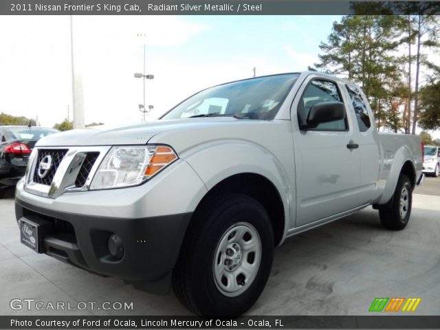 2011 Nissan Frontier S King Cab in Radiant Silver Metallic