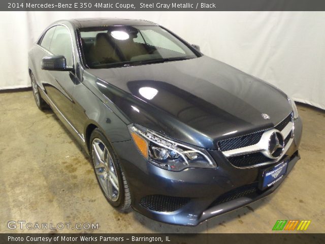 2014 Mercedes-Benz E 350 4Matic Coupe in Steel Gray Metallic