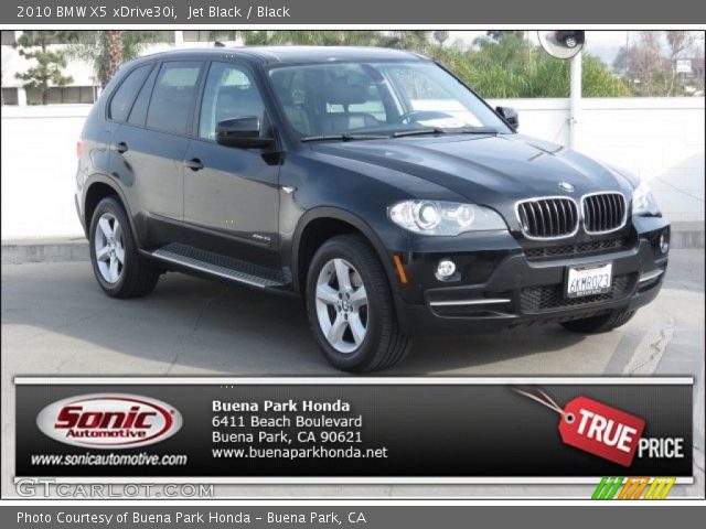 2010 BMW X5 xDrive30i in Jet Black