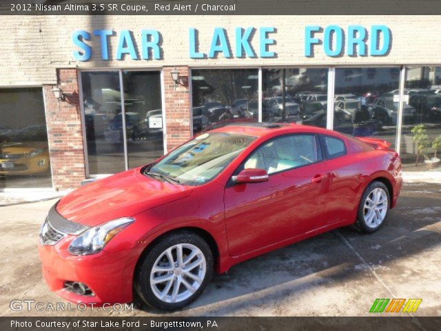 2012 Nissan Altima 3.5 SR Coupe in Red Alert