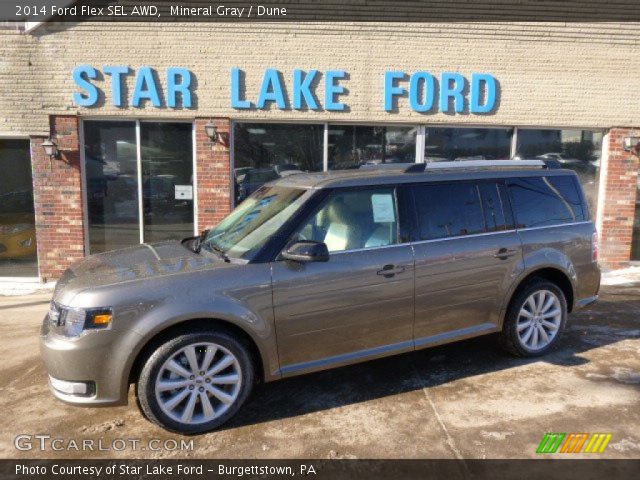 2014 Ford Flex SEL AWD in Mineral Gray