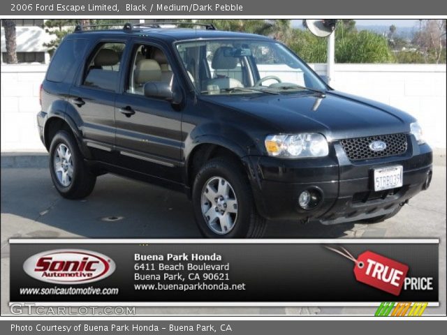 2006 Ford Escape Limited in Black
