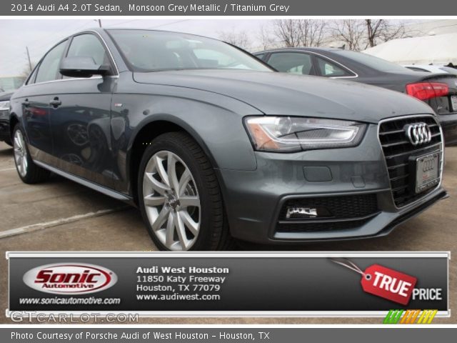 2014 Audi A4 2.0T Sedan in Monsoon Grey Metallic