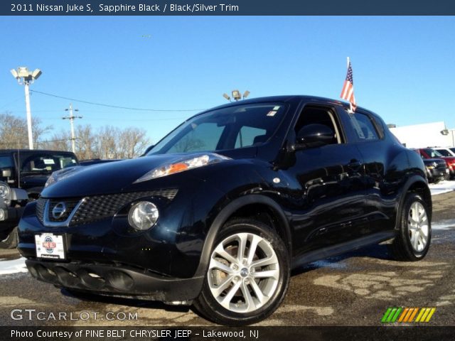 2011 Nissan Juke S in Sapphire Black