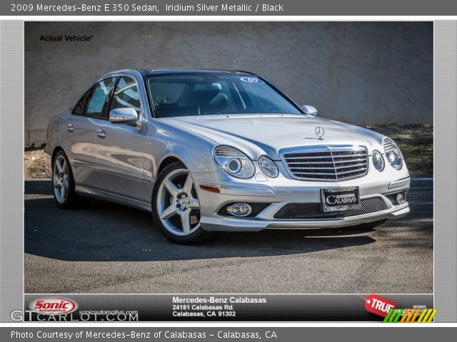 2009 Mercedes-Benz E 350 Sedan in Iridium Silver Metallic