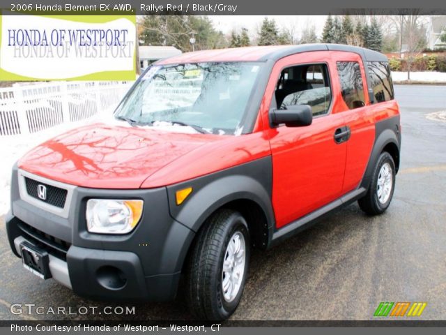 2006 Honda Element EX AWD in Rallye Red