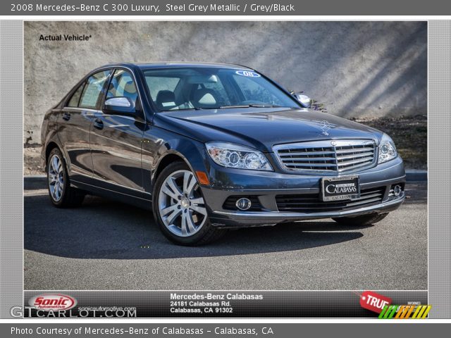 2008 Mercedes-Benz C 300 Luxury in Steel Grey Metallic