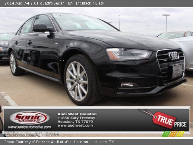 2014 Audi A4 2.0T quattro Sedan in Brilliant Black