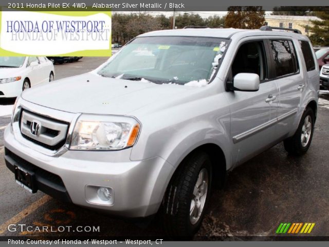 2011 Honda Pilot EX 4WD in Alabaster Silver Metallic