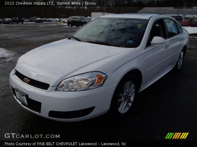 2013 Chevrolet Impala LTZ in Summit White