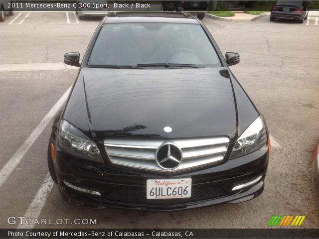 2011 Mercedes-Benz C 300 Sport in Black