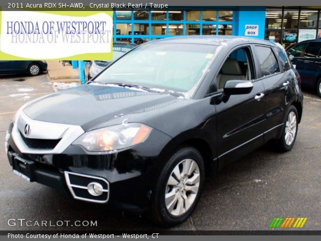 2011 Acura RDX SH-AWD in Crystal Black Pearl