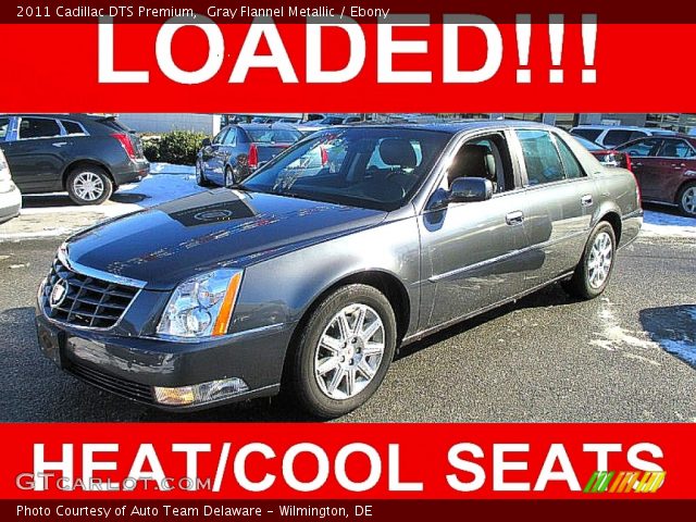 2011 Cadillac DTS Premium in Gray Flannel Metallic