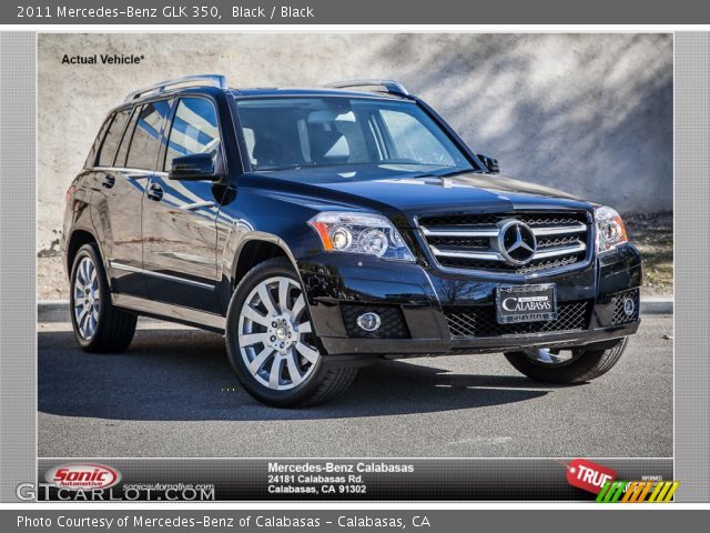 2011 Mercedes-Benz GLK 350 in Black